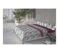 Pierre Cardin Set di lenzuola Coralina Lili Malva per letto da 135