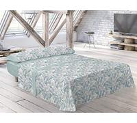 Pierre Cardin Set di Lenzuola, in Policotone, Verde C6, per Letto da 180 cm