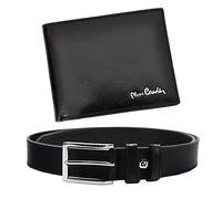 Pierre Cardin Set regalo da uomo portafoglio e cintura elegante