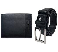 Pierre Cardin Set Regalo uomo,Parure regalo uomo,Set Cintura e Portafoglio in Vera Pelle,in Pelle,portafoglio,ragazzo,slim
