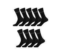 pierre cardin underwear Calzini Uomo 43-46, Set di 9, Nero N