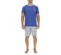 Pierre Cardin Underwear Pca/1/Enc/227 Set di Pigiama, Blu Re/Grigio Chiaro, M Uomo