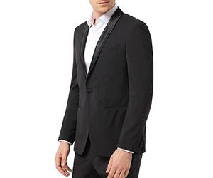 Pierre Cardin Uomo 42253-810-14001-2000 Blazer, Schwarz, 50