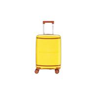 Pierre Cardin - Valigia Trolley rigido con rotelle girevoli 55x38x20 (Giallo)