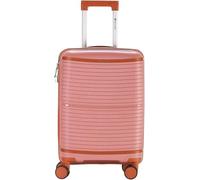 Pierre Cardin - Valigia Trolley rigido con rotelle girevoli 55x38x20 (Rosa)