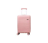 Pierre Cardin - Valigia Trolley rigido con rotelle girevoli 55x38x20 (Rosa cipria)
