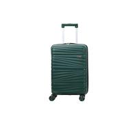 Pierre Cardin - Valigia Trolley rigido con rotelle girevoli 55x38x20 (Verde petrolio)
