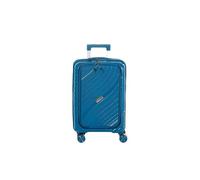 Pierre Cardin - Valigia Trolley rigido con Tasca frontale per Laptop 55x38x20 (Kaki) (BLUETTE)