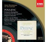 Pierre Dervaux - Poulenc: Concerto champêtre - Concerto for two piano - Organ Concerto