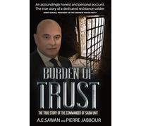 Pierre Jabbour A E Sawan Burden of Trust (Tascabile)