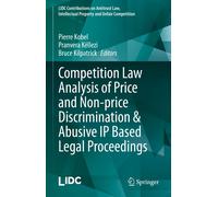 Pierre Kobel Competition Law Analysis of Price and Non-price (Copertina rigida)