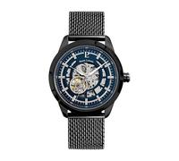 Pierre Lannier - Automatic watch Automatic - Automatic movimento dell'orologio - Spessore della cassa: 13.7 mm - Larghezza della cassa: 44 mm - Acciaio inossidabile - Bleu et Noir Milanais - 5 ATM