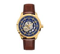 Pierre Lannier - Automatic watch Automatic - Automatic movimento dell'orologio - Spessore della cassa: 13.7 mm - Larghezza della cassa: 44 mm - Acciaio inossidabile - Bleu et Doré - 5 ATM