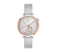 Pierre Lannier - Automatic watch Esperance - Automatic movimento dell'orologio - Spessore della cassa: 12.55 mm - Larghezza della cassa: 35 mm - Acciaio inossidabile - Argenté - 3 ATM