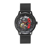 Pierre Lannier Orologio da uomo Paddock 338A439 quadrante nero bracciale milanese acciaio