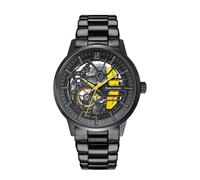 Pierre Lannier - Automatic watch Paddock - Automatic movimento dell'orologio - Spessore della cassa: 12.3 mm - Larghezza della cassa: 43 mm - Acciaio inossidabile - Noir - 5 ATM