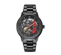 Pierre Lannier - Automatic watch Paddock - Automatic movimento dell'orologio - Spessore della cassa: 12.3 mm - Larghezza della cassa: 43 mm - Acciaio inossidabile - Noir - 5 ATM