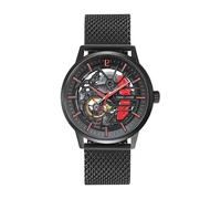 Pierre Lannier - Automatic watch Paddock - Automatic movimento dell'orologio - Spessore della cassa: 12.3 mm - Larghezza della cassa: 43 mm - Acciaio inossidabile - Noir - 5 ATM
