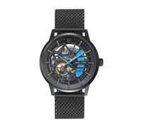 Pierre Lannier - Automatic watch Paddock - Automatic movimento dell'orologio - Spessore della cassa: 12.3 mm - Larghezza della cassa: 43 mm - Acciaio inossidabile - Noir - 5 ATM