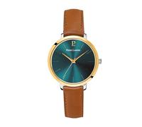 Pierre Lannier CHOUQUETTE Ladies Watch Green Dial Brown Leather Strap ChouquetteVert