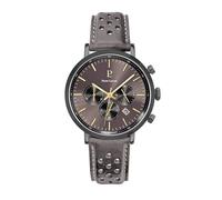 Pierre Lannier - Cronografo Baron - Quartz movimento dell'orologio - Spessore della cassa: 10.6 mm - Larghezza della cassa: 43 mm - Acciaio inossidabile - Gris - 5 ATM
