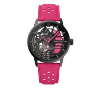 Pierre Lannier Monre femme automatique Paddock cuir rose