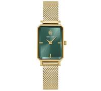 Pierre Lannier Orologio Ariane - Rettangolo - Oro e Verde