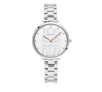 Pierre Lannier - Orologio Coeur Battant - Quartz movimento dell'orologio - Spessore della cassa: 6.8 mm - Larghezza della cassa: 33 mm - Acciaio inossidabile - Blanc - 5 ATM