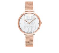 Pierre Lannier - Orologio Coeur Battant - Quartz movimento dell'orologio - Spessore della cassa: 6.8 mm - Larghezza della cassa: 33 mm - Acciaio inossidabile - Blanc - 5 ATM