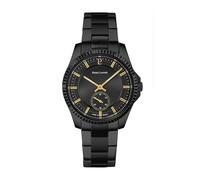 Pierre Lannier - Orologio Metropolitain - Quartz movimento dell'orologio - Spessore della cassa: 8.7 mm - Larghezza della cassa: 40 mm - Acciaio inossidabile - Noir - 5 ATM