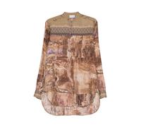 Pierre-Louis Mascia - Aloe Printed Silk Shirt - - Blouses & Shirts - Donna - Multicolore - M
