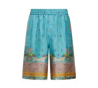 Pierre-Louis Mascia - Aloe Silk Shorts - - Shorts - Donna - Blu - M