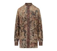 Pierre-Louis Mascia - Camicia Aloe/S ML - - Blouses & Shirts - Donna - Marrone - M
