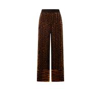 Pierre-Louis Mascia - Kanada Palazzo Pantaloni Viscose Silk - - Trousers - Donna - Marrone - S