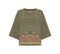 Pierre-Louis Mascia - Top Kimono Boxy - - Blouses & Shirts - Donna - Verde - M