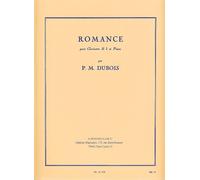 Pierre-Max Dubois: Romance For Clarinet And Piano. For Clarinetto, Accompagnamento di Pianoforte
