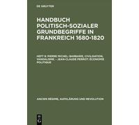 Pierre Michel J Handbuch politisch-sozialer Grundbegriffe in (Copertina rigida)