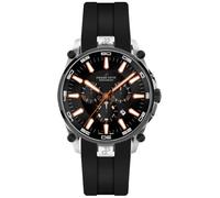 Pierre Petit P-817D - Orologio da polso uomo, silicone, colore: nero