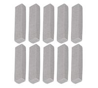 Pierre Ponce per WC, pietra ponice piscina - 10 blocchi abrasivi multiuso per stufe mobili esterni pavimenti in cemento ceramica
