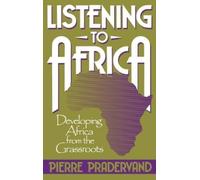 Pierre Pradervand Listening to Africa (Copertina rigida)