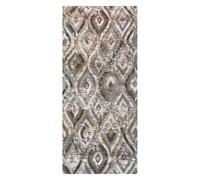 Pierre Tappeti Tappeto moderno MERCURY TORTORA disegno geometrico optical a rombi, arredo casa salotto soggiorno camera lavabile antiscivolo cm.65x110