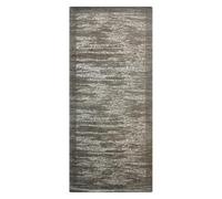 Pierre Tappeti Tappeto moderno NEW YORK FANGO cornice con tinta unita effetto melange, arredo casa salotto soggiorno camera lavabile antiscivolo cm.140x200