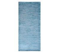 Pierre Tappeti Tappeto moderno NEW YORK JEANS cornice con tinta unita effetto melange, arredo casa salotto soggiorno camera lavabile antiscivolo cm.65x110