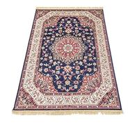 Pierre Tappeti Tappeto RUBINE 317 Keshan BLU motivo persiano orientale stile classico tradizionale cm.200x290. Tappeto salotto, soggiorno, camera da letto, ingresso, corridoio.