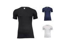 PierreCardin 3 t-Shirt Uomo M/M calibrata Girocollo Puro Cotone BARCELLONA