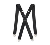 Pierrot - Bretelle Uomo Larghe Premium Vintage - Regolabili Fino A 130cm - Elastico Rinforzato - Garantite A Vita - Clip molto forti - Bretelle Uomo Eleganti