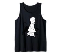 Pierrot e Gatto, da St. Paul di Aubrey Beardsley (1893) Canotta