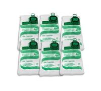 PIESSEONLINE 6 Sacchetti in Microfibra Adattabile per Aspirapolvere Folletto modello VK140-150