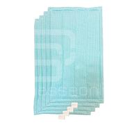 PIESSEONLINE Panni x4 compatibili universali soft per pulilava Folletto sp600, azzurro