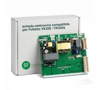 PIESSEONLINE - Scheda Elettronica Compatibile con Folletto VK200 e VK220s | Ricambio Folletto VK200 e VK220s che Ripristina l’Esatta Gestione di Potenza, Accensione e Regolazione Velocità